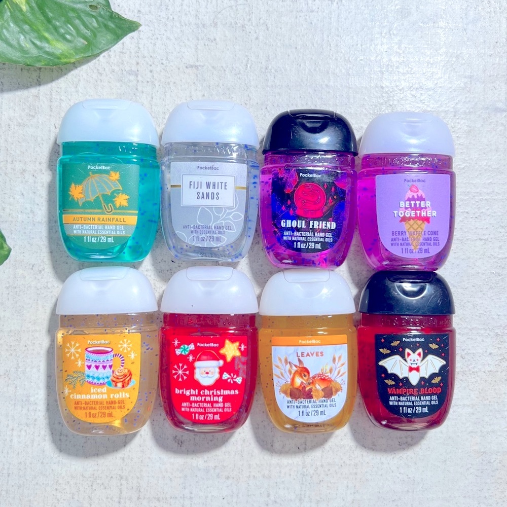 Bundle of Bath and Body Works Hand Sanitizers